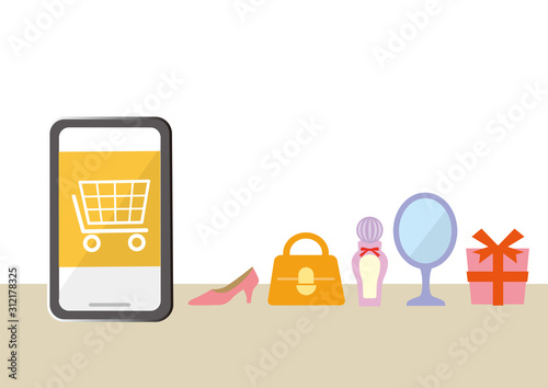 PC、スマホで買い物