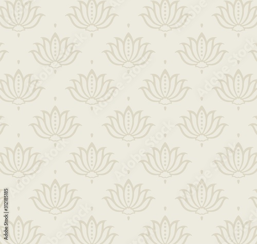 water lilies, wedding card design, royal India	