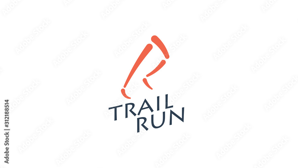 Running with speed and motion trails