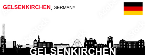 Gelsenkirchen Silhouette