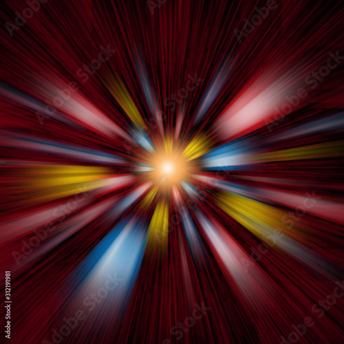 Blurs of Acceleration in Abstract Conceptual Space