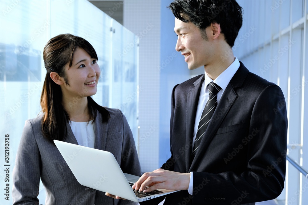 ビジネスマン　ポートレート