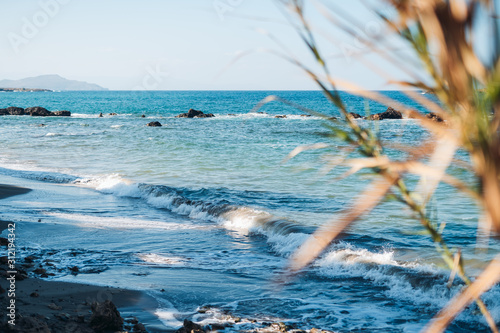 Beach in Chania photo