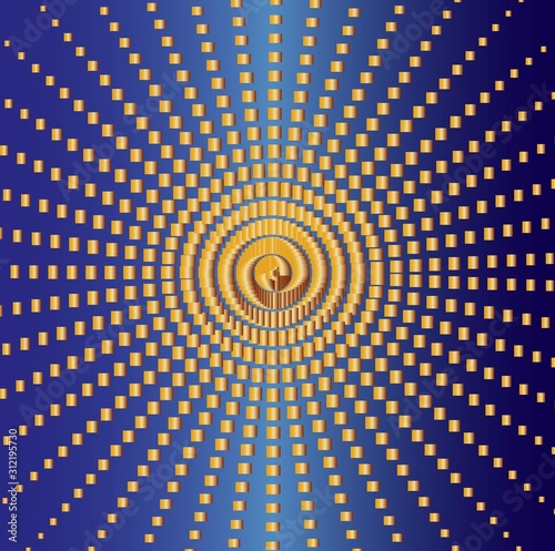 abstract background with spiral
