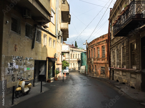 Old Tbilisi street view