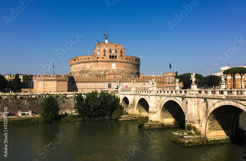 Castle Sant Angelo in Rome, Italy