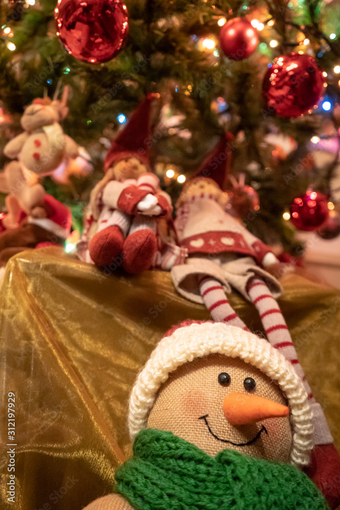 Christmas tree with decorations