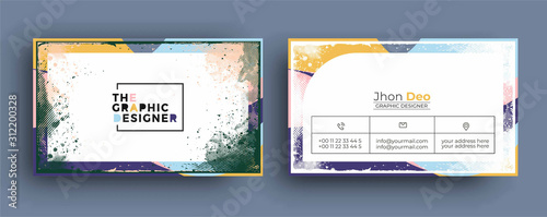 Business Card - Creative and Clean Modern Business Card Template.