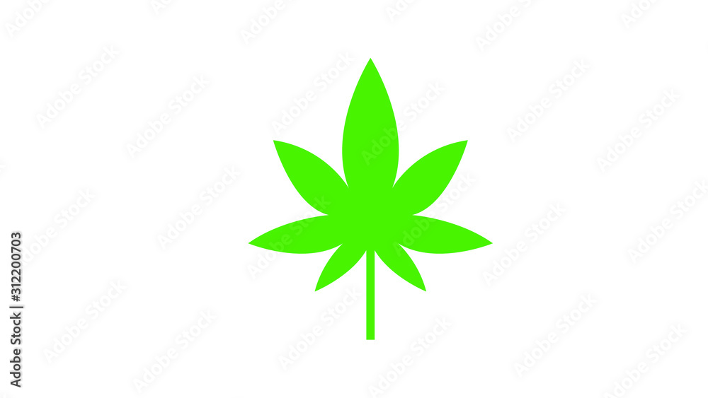 Black Marijuana Cannabis Leaf Icon Black Marijuana Cannabis Leaf Icon