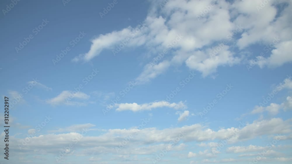 Whites Clouds in the Blue Sky in Brazil Whites Clouds in the Blue Sky in Brazil