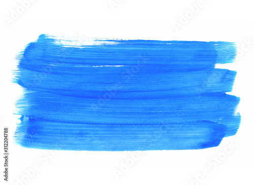 Blue hand drawn texture on white background