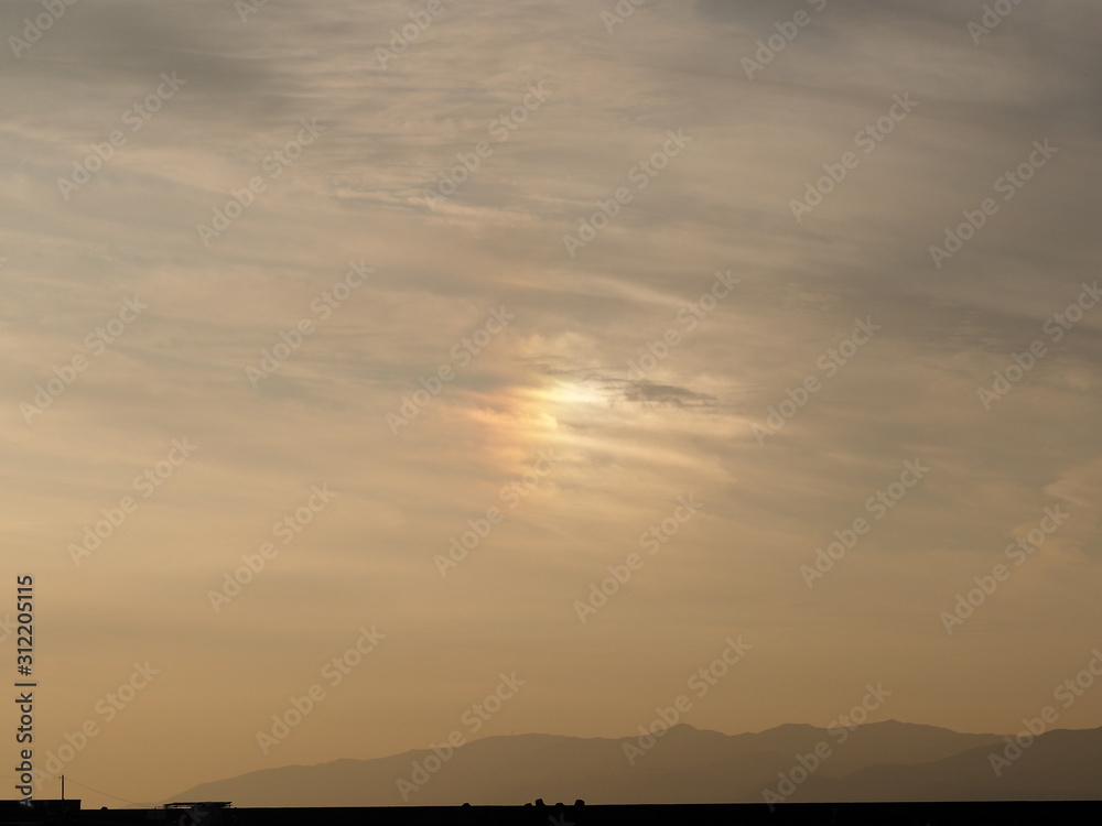 Naklejka premium 幻日