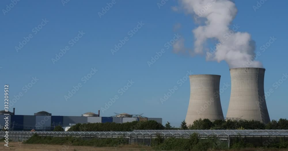 Nuclear power station,Dampierre-en-Burly, France Nuclear power station,Dampierre-en-Burly, France