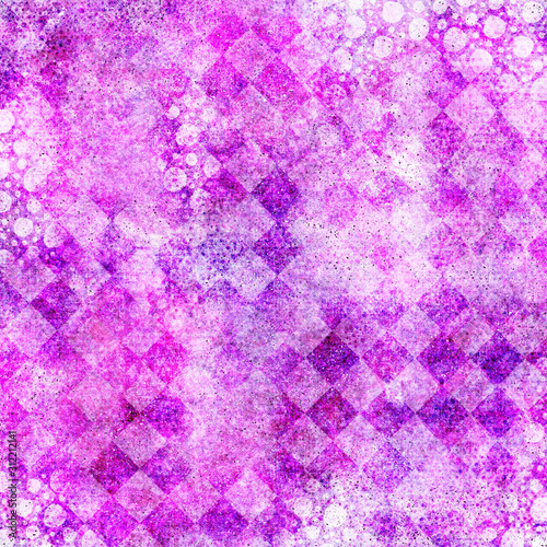 Grungy Bright Pink Abstract Background Illustration