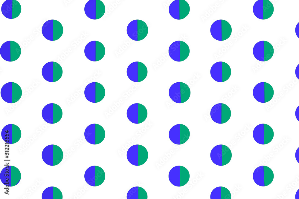 seamless polka dot pattern background 