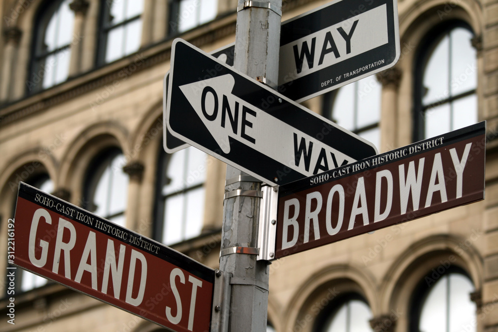 New York Traffic Signs