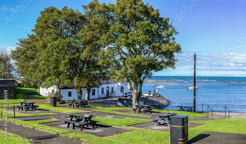 Picnic Tables Groomsport County Down Northern Ireland photo