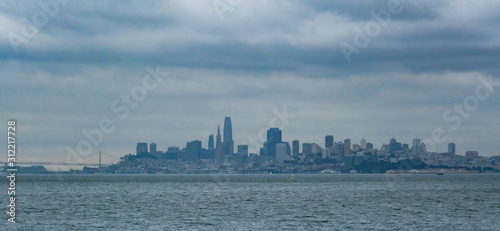 Stormy San Francisco Across the Bay © dbvirago