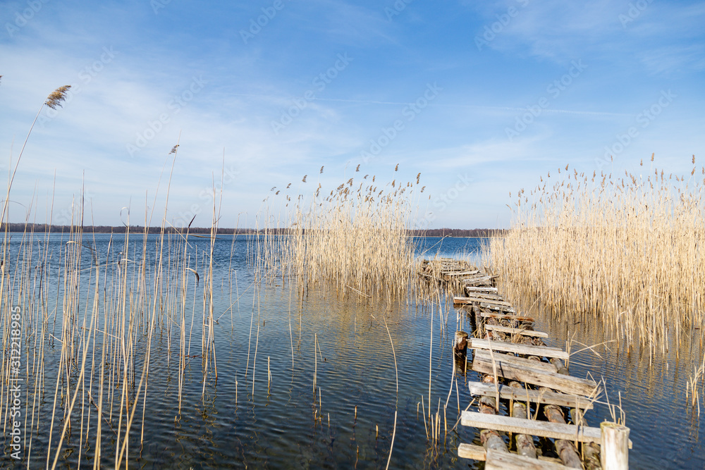 Naklejka premium Poland, Mazury Lake District