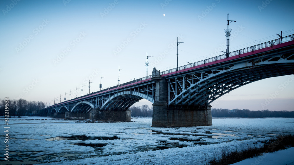 Poland, Warsaw, Bridge