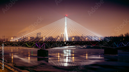 Poland, Warsaw, Bridge