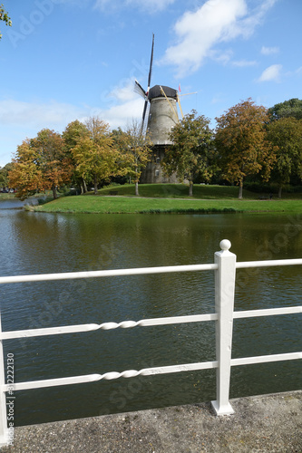 Windmühle De Seismolen in Middelburg photo