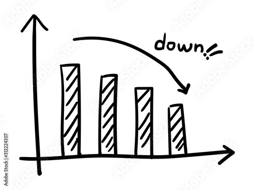 downのグラフ