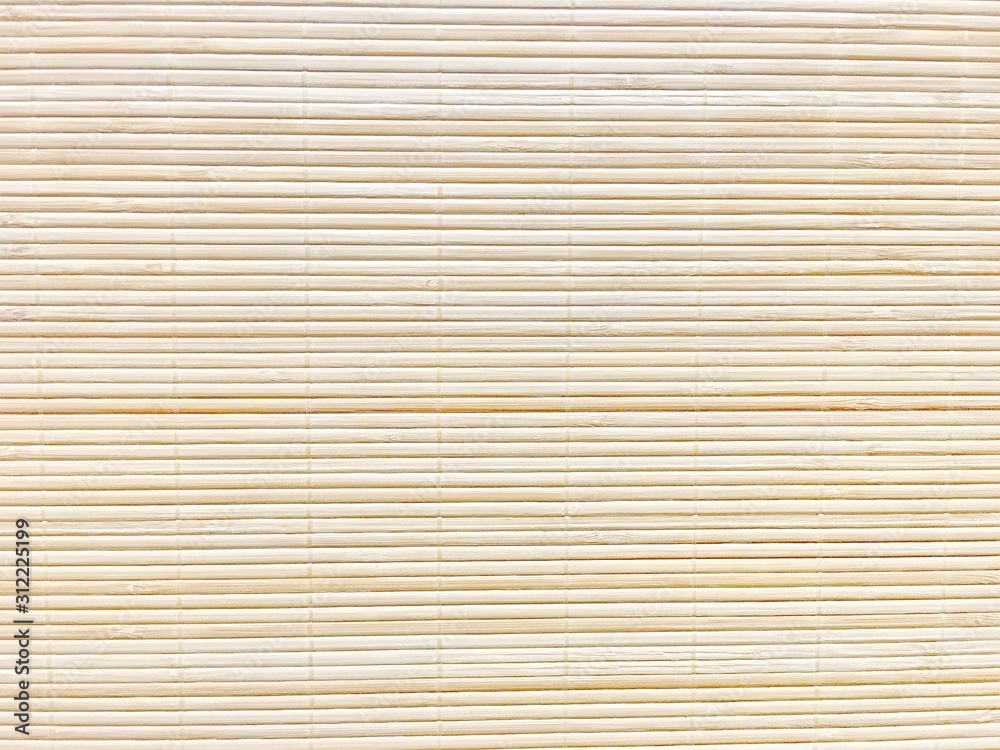 Bamboo mat pattern and texture for warm and light brown color background and decoration Bamboo mat pattern and texture for warm and light brown color background and decoration