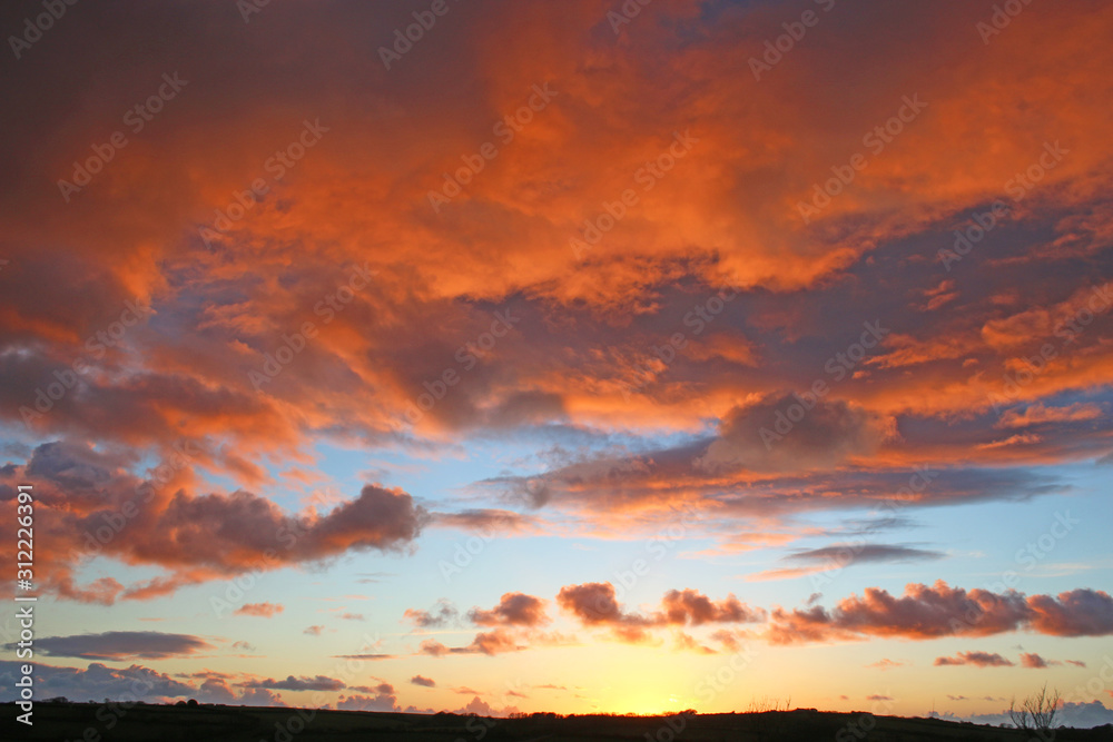 Sunset in North Devon	