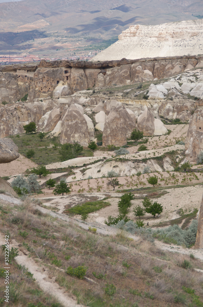 landscape in cappadocia turkey