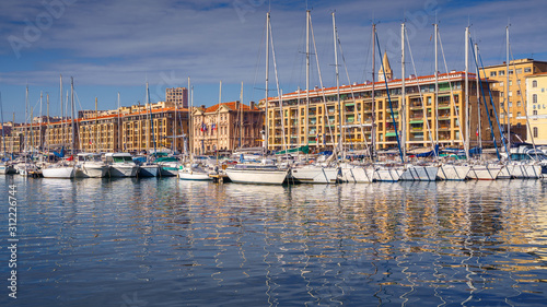 The Old Port of city of Mar...