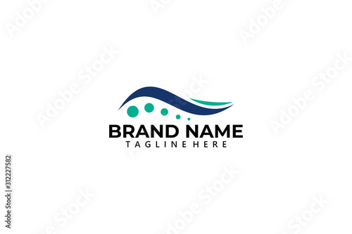 spine logo icon vector isolated