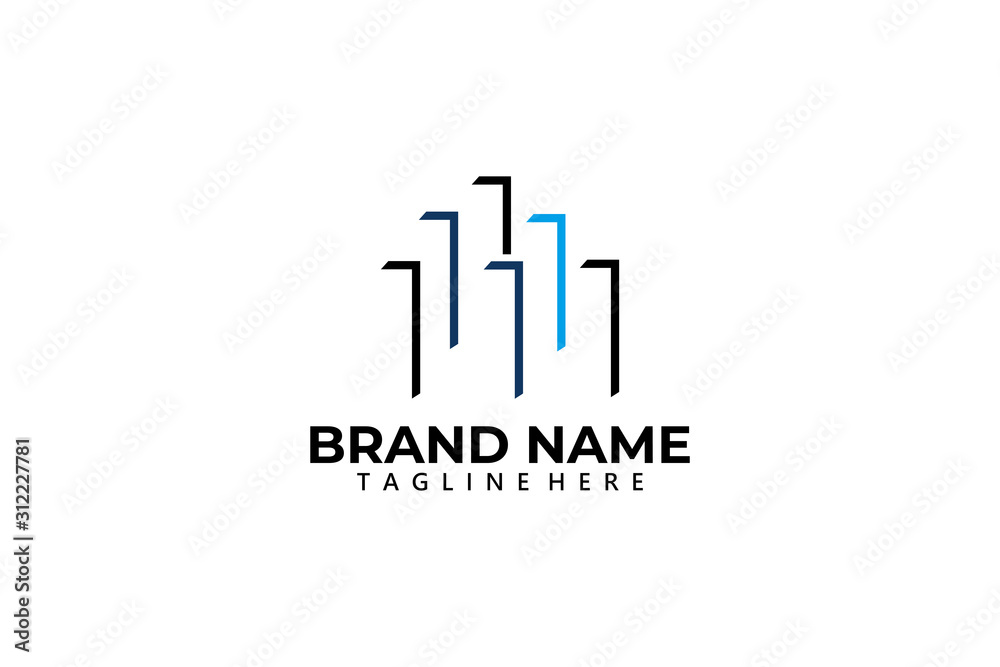 building logo icon real estate company