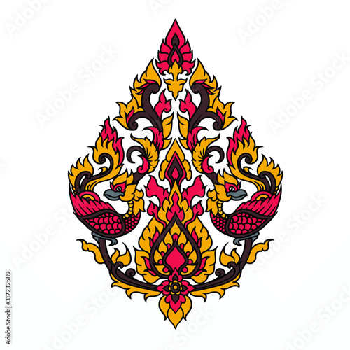 vector illustration of ornament