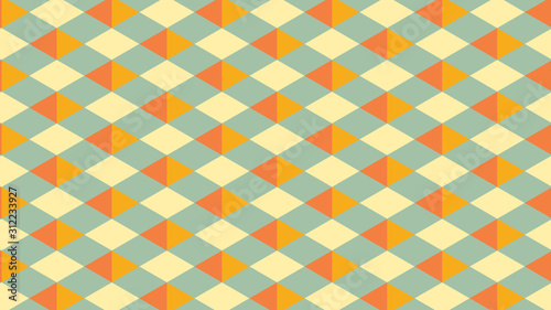 Beautiful seamless geometric pattern swatch