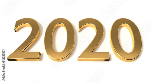 Gold numbers of New Year 2020