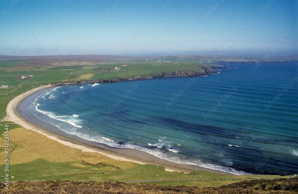 Réserve naturelle, Ile de Fetlar, Iles Shetland, Ecosse, Grande Bretagne Réserve naturelle, Ile de Fetlar, Iles Shetland, Ecosse, Grande Bretagne