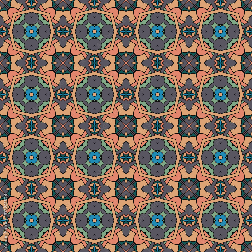 Seamless abstract pattern. Duplicate the grunge background. Texture for wrapping paper, fabric, backdrop