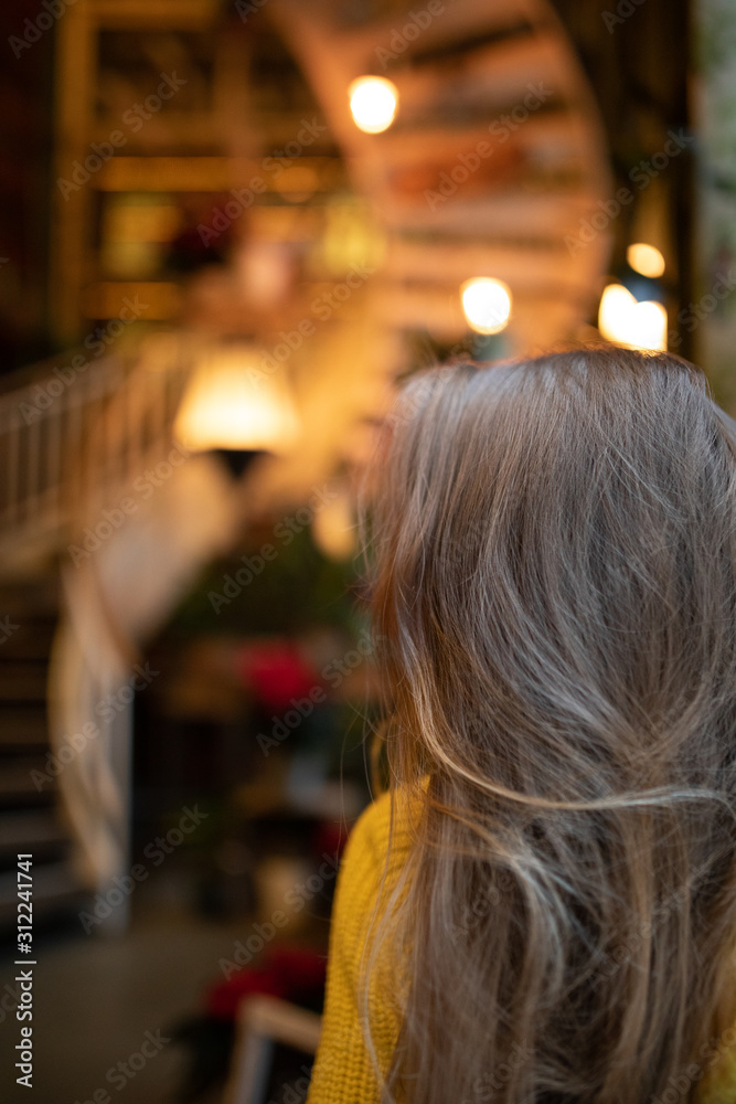 Frau in Berlin Stadt