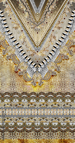 Fotografía Leopard Print Caftan Design