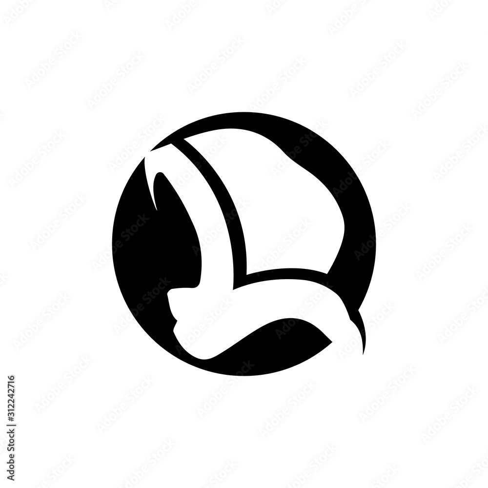 Muslimah hijab Logo template vector illustration design Muslimah hijab Logo template vector illustration design