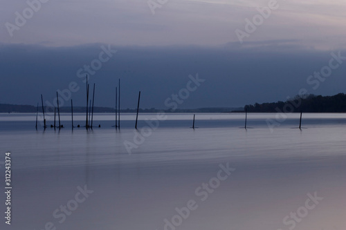 See in blauer Stunde
