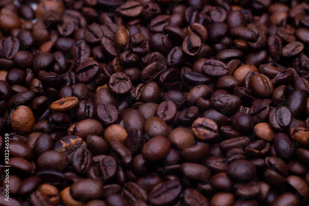 roasted coffee beans