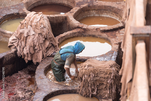 Slika na platnu Fes-Meknes administrative region, Marocco - 20 12 2019 Fes is one of the imperial cities