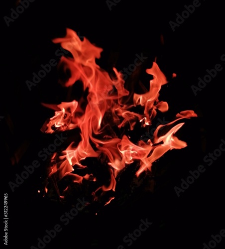 Feuer Hintergrund grafisch © Jogerken