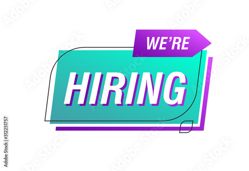 We are hiring text advertisement