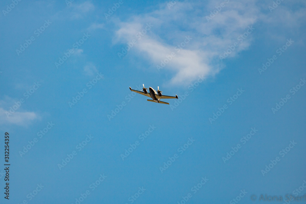 airplane in the sky airplane in the sky