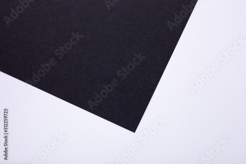 White and black paper texture as background with place for text