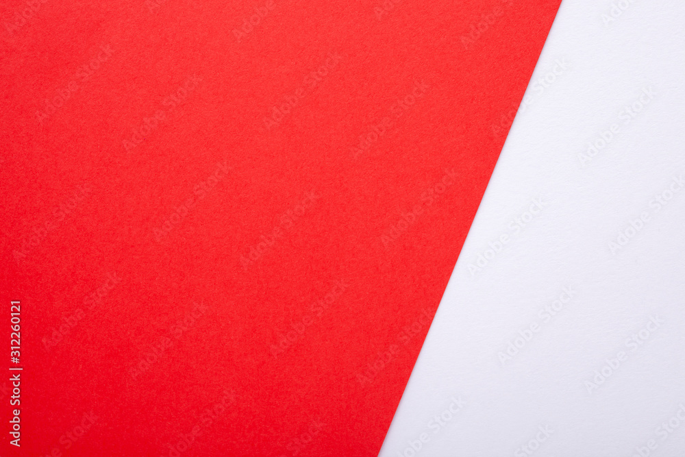 White and red paper texture as background with place for text White and red paper texture as background with place for text