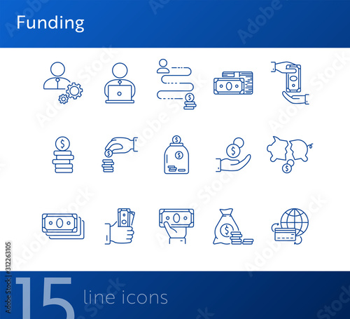 Funding icons